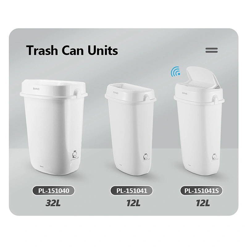 SVAVO  Wholesale multi use home plastic waste bin for rubbish hanging trash can