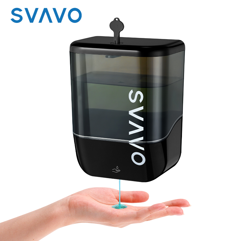 Kitchen black wall mount touchless auto soap dispenser soap dispenser touchless foaming soap dispenser