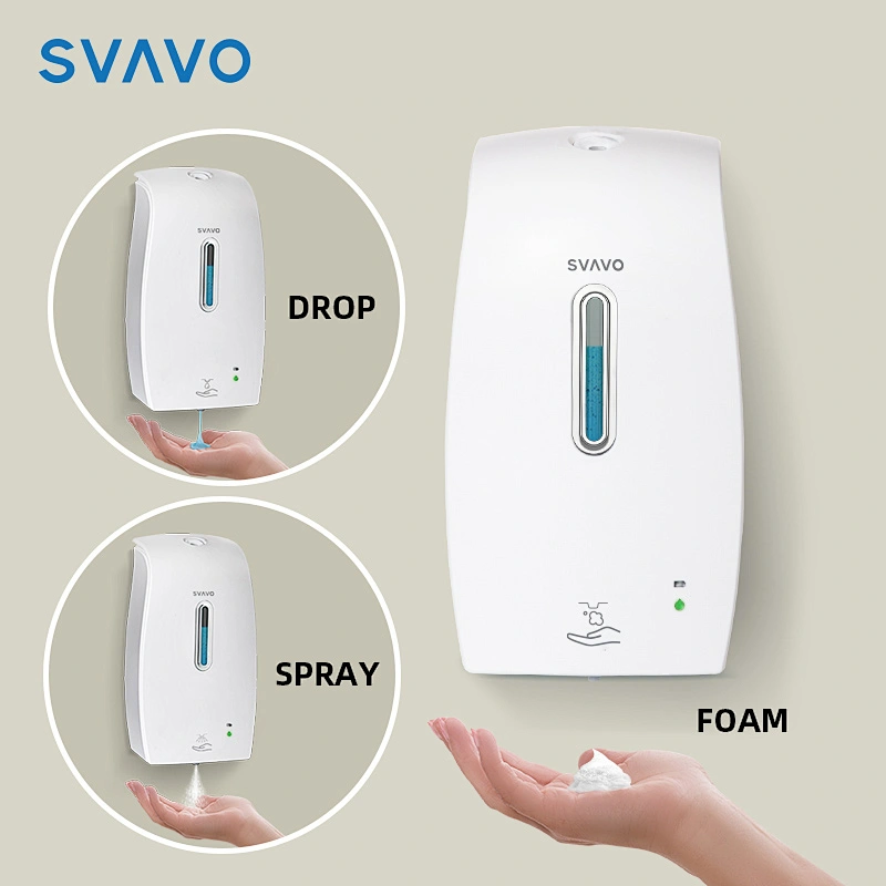 Wholesale Hotel bathroom accessories automatic sensor 600ml toilet hand foam soap liquid dispenser
