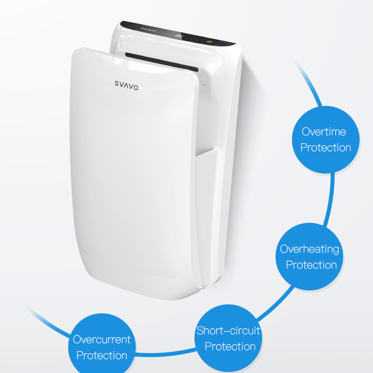 Factory Direct Sales GoodQuality Best Price Economic Automatic Sensor Hand Dryer For Toilet Public Place Electric Towel