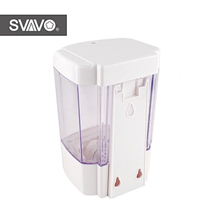 SVAVO Wall Mounted Liquid Soap Dispenser Manual Pump Hand Soap Dispenser