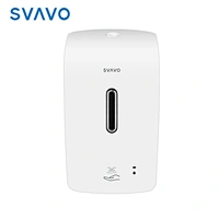 Plastic Automatic contactless hand sanitizer soap dispenser with 1200ml bottle