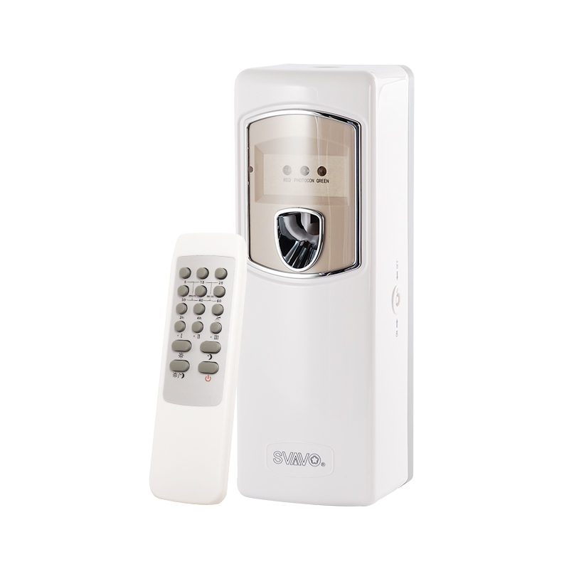 Automatic toilet air freshener aerosol dispenser for wall mounted