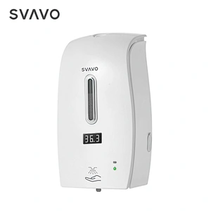 Commercial wall mounted temperature measurement Automatic Alcohol Spray Dispenser