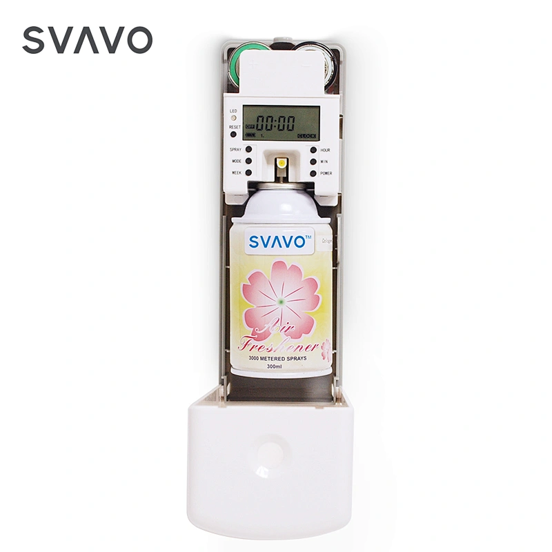 LCD Display Time Automatic Perfume Dispenser Fragrance Container Air Air Fresheners ABS Plastic Spray,spray L83*w88*h238mm 500ma