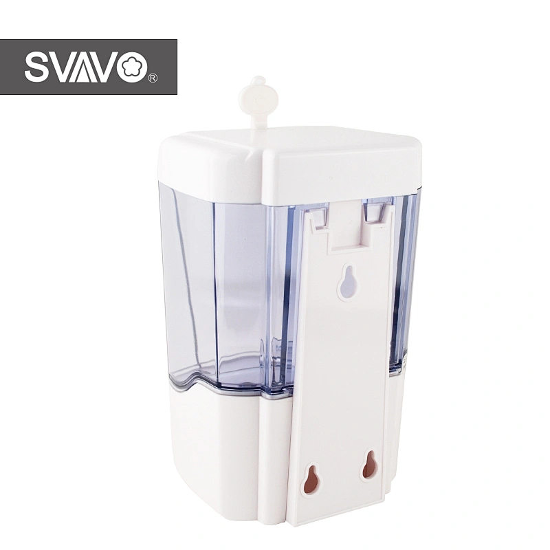 white medical wall mounted auto sensor soap dispenser hand wash