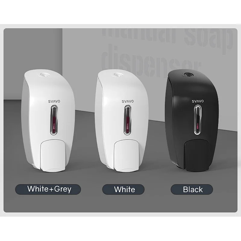Plastic Manual Hand Liquid Soap Dispenser Hand sanitizer dispenser