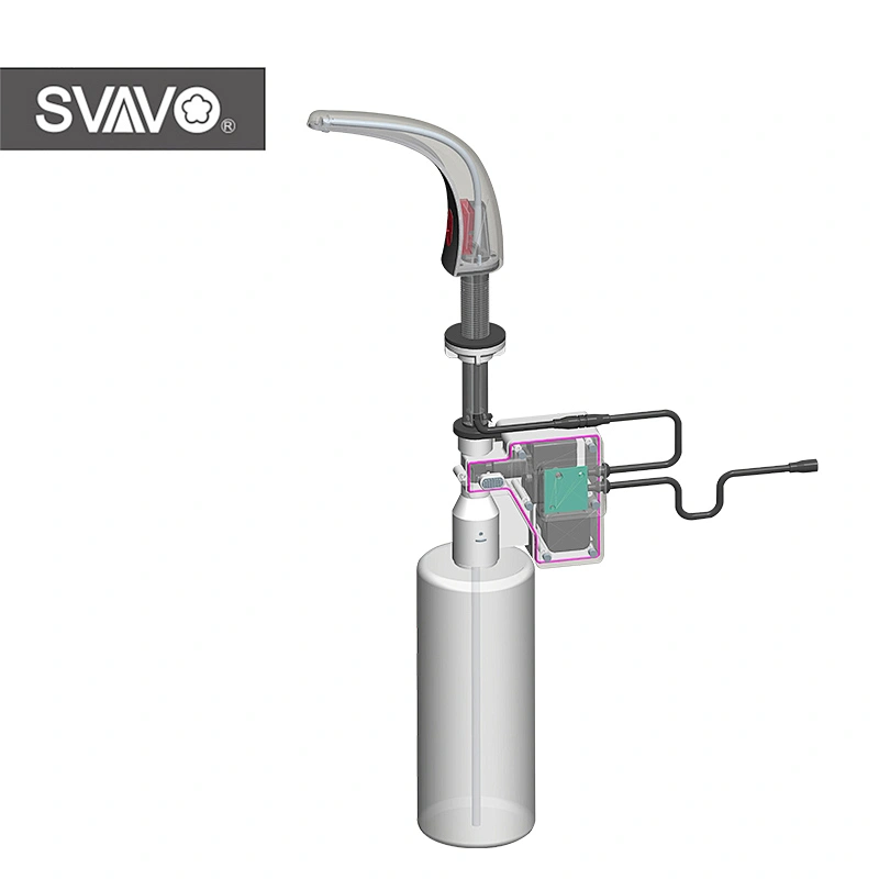 Automatic faucets industrial touchless liquid soap dispenser V-SEN3085