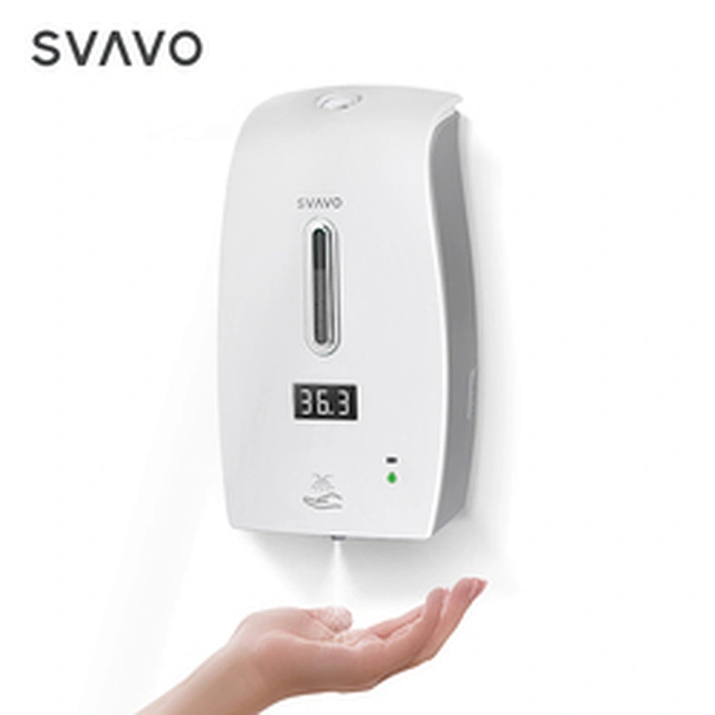 SVAVO 600Ml auto Soap Dispenser Wall Mount Floor Stand Touch Free Automatic Hand Sanitizer Dispenser With Stand