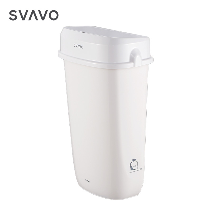 Amazon Top Sale 12L White Black Gray Plastic Smart Waste Garbage Bin Smart Dustbin Automatic