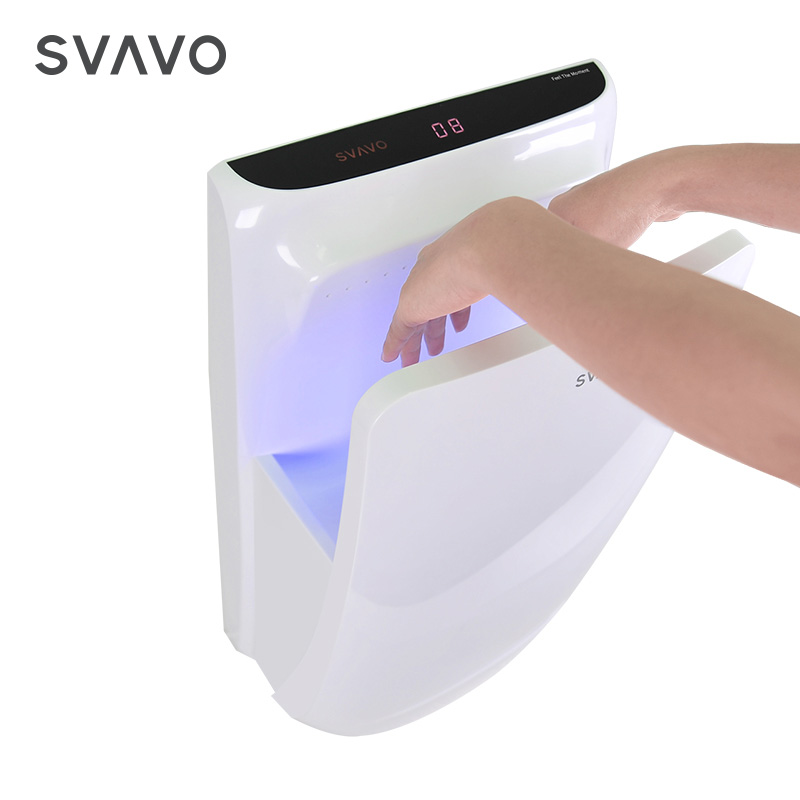 High speed commercial quick drying double motor jet commercial auto hand dryer automatic