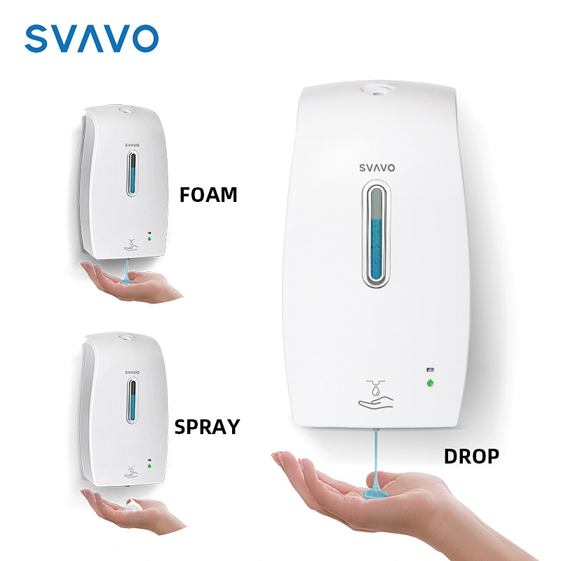 Automatic Foam Soap Dispenser Touchless OEM with Smart Sensor ABS Hand Sanitizer Dispenser