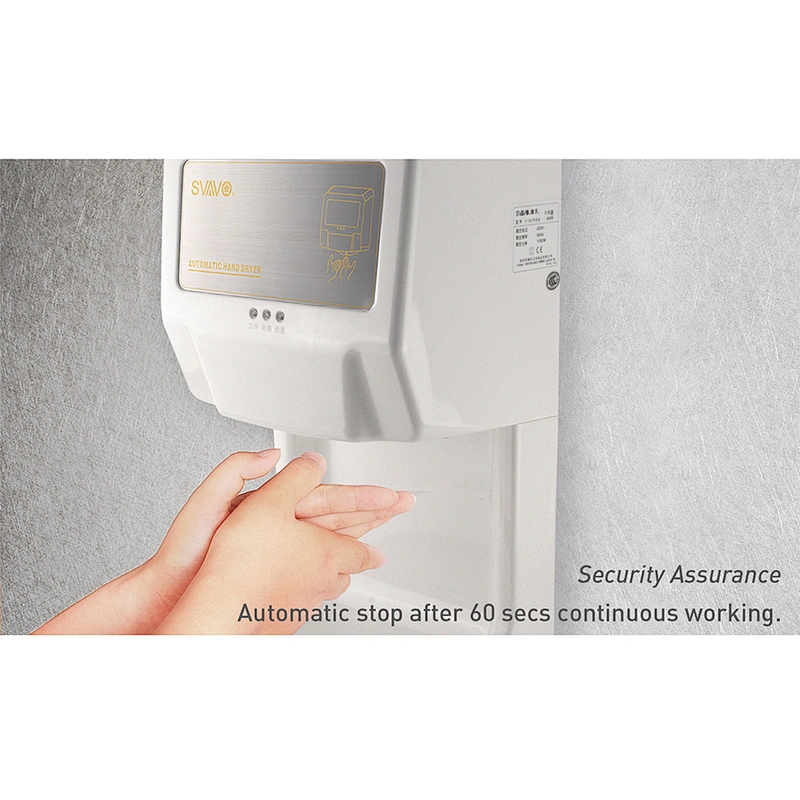 Automatic Hand Dryer Mini Size ABS Plastic Hand Dryers Home Dryers