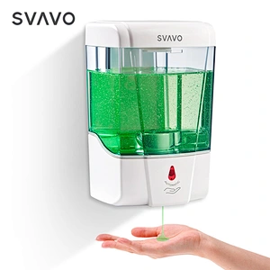600ml Wall Mount Type Hands Free Touchless Built-in Infrared Sensor Smart Automatic Soap Dispenser