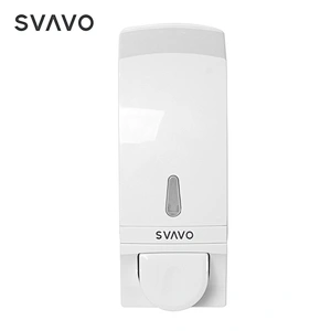 ABS Plastic Refillable 700ml Wall Mounted manual type foam hand Soap Dispenser