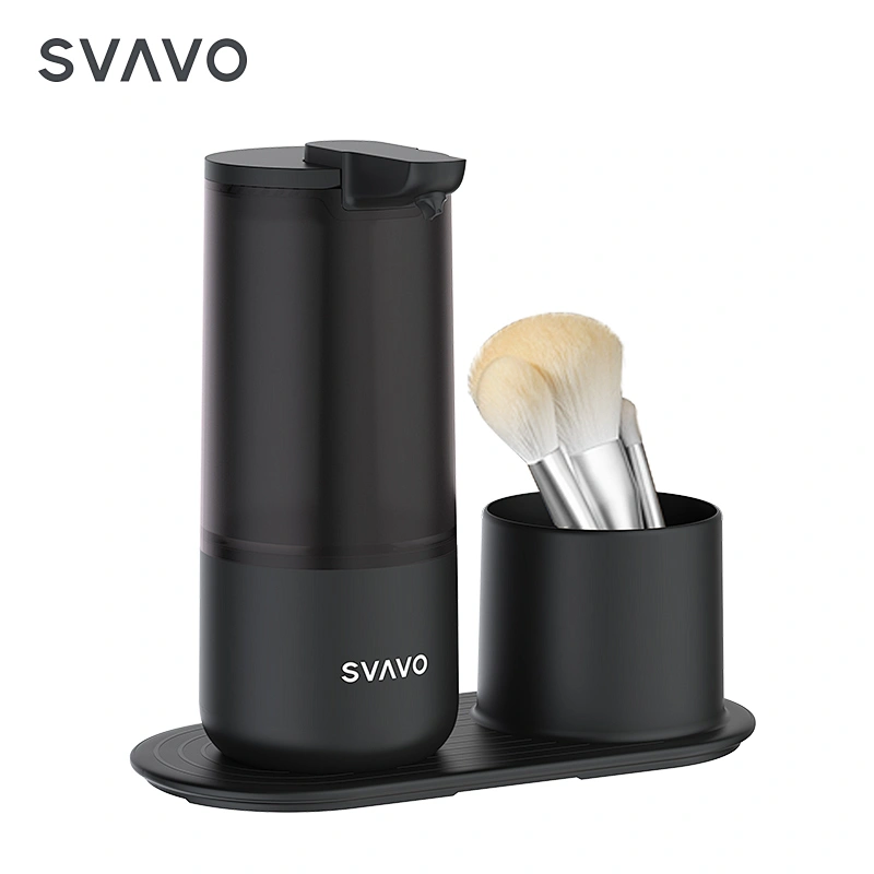 Wholesale Refillable kitchen sink plastic sponge holder Touchless automatic liquid soap dispenser