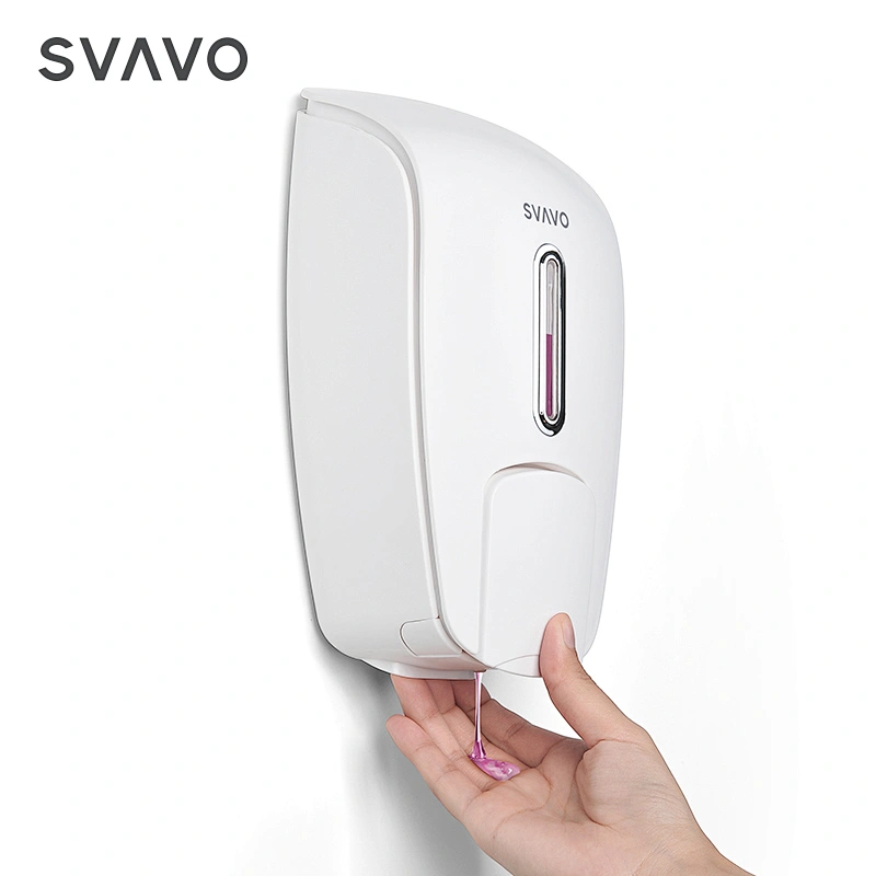 Brand New Wall Mounted 800ml Decorative Durable ABS Manual Liquid Soap Dispensers