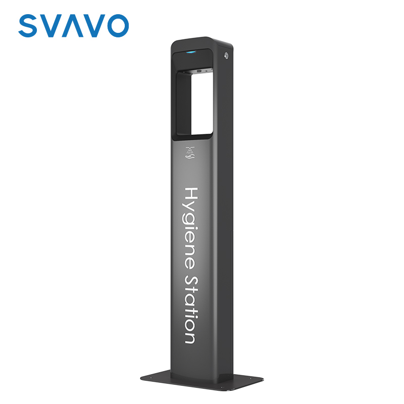 Infrared Smart Sensor Touchless Alcohol Spray Dispenser Free Standing Hand Sanitizer Dispenser