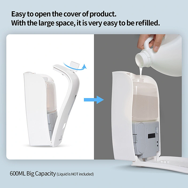 SVAVO Thermometer Sensor Temperature Automatic Hand Sanitizer Alcohol Disinfection Soap Dispenser