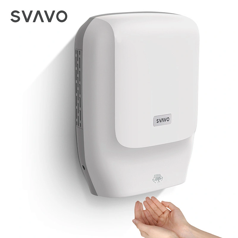 SVAVO Brand New Commercial Plastic Washroom wall mounted slim hand dryer