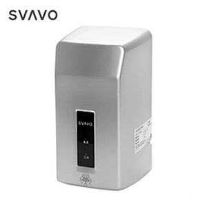 Hot sale Hotel Toilet Electric Hygiene Jet Silver Automatic infrared sensor wall mounted Hand Dryer