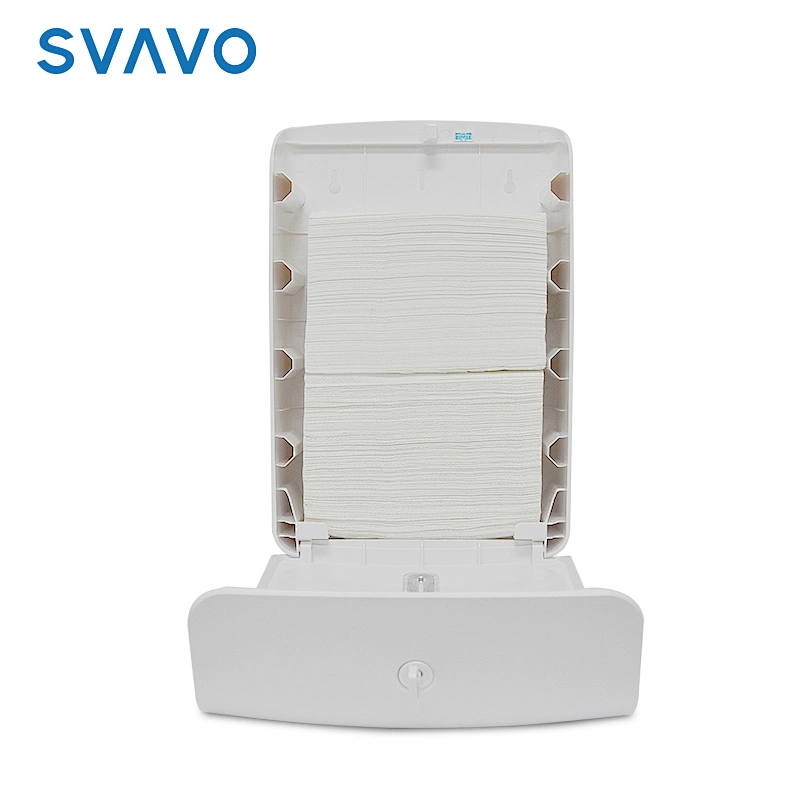 Wall Mounted Large Capacity Towel Paper Holder ABS Kitchen Holder Rack For Paper Towel Dispenser