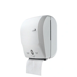Automatic Sensor Roll Toliet Paper Towel Dispenser Wall Mount Holder Auto Cut Jumbo Roll Tissue Dispensers for Hotel Bathroom