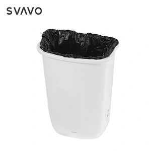 SVAVO Wholesale Price 12L PP Plastic Food Waste Bin Plastic Trash Can for Kitchen