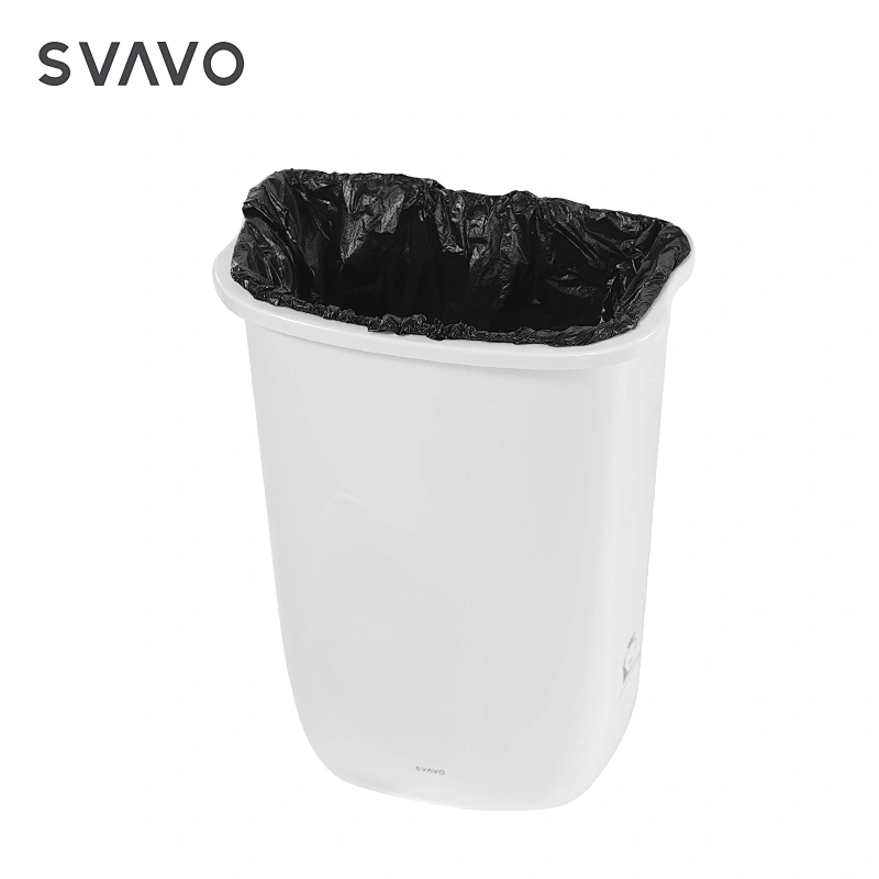 SVAVO Wholesale Price 12L PP Plastic Food Waste Bin Plastic Trash Can for Kitchen