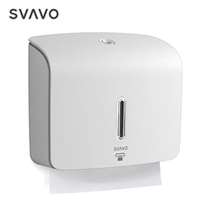 Wall mounted C fold N fold Z fold Adhesive Bathroom Toilet Paper Holder with plastic ABS towel paper dispenser