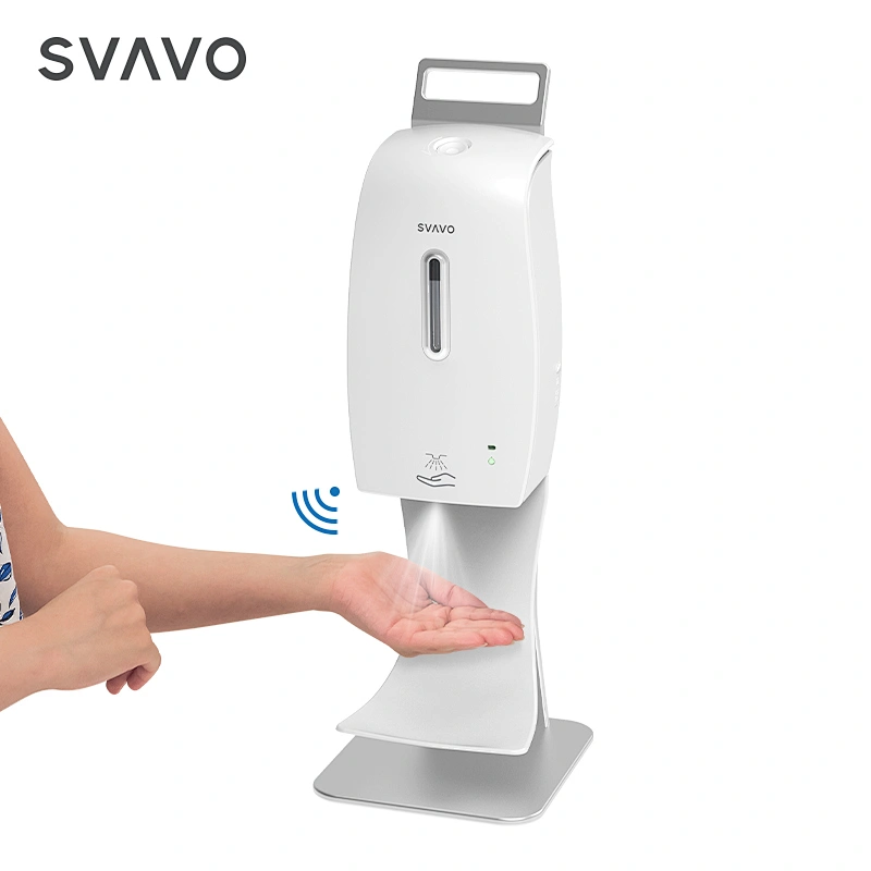 Cheap price good quality hot selling OEM ODM automatic soap dispenser hospital contactless thermometer hand sanitiser dispenser