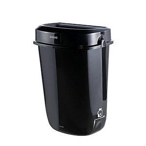 Floor standing kitchen plastic garbage bins waste bin household trash can recycle without wheels