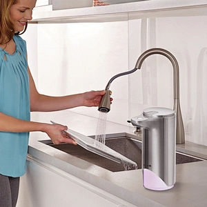 Home touchless automatic sensor foaming auto foam electric liquid soap dispenser