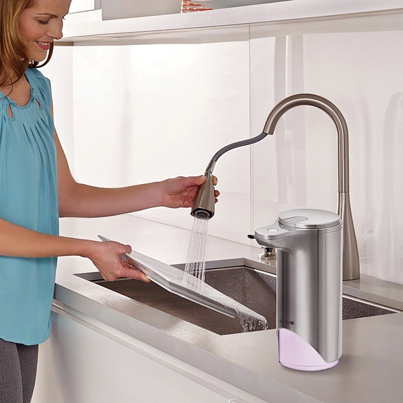 Home touchless automatic sensor foaming auto foam electric liquid soap dispenser