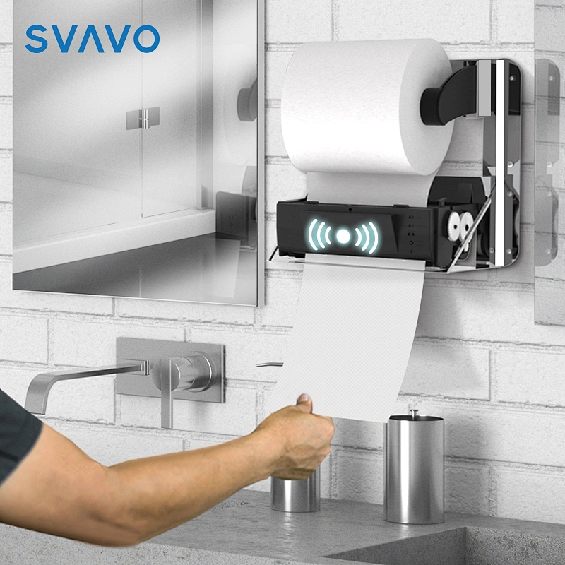 Newest Auto Cut Paper Towel Dispenser Sensor Type Bathroom Paper Box