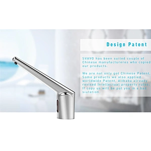 Faucet Type Deck Mounted Touchless Auto Sensor Liquid Soap Dispenser V-SEN3075