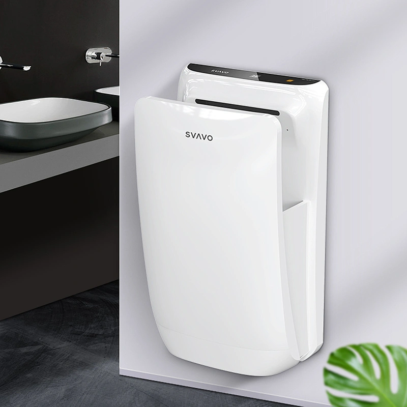 1600W Wall Mounted Double Side Fast Drying High Speed Auto Jet Hand Dryer