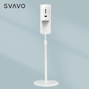SVAVO Automatic Soap dispenser hand Free Soap Liquid Dispenser Sensor Sale Customized Box Logo Packing Graphic thermometer