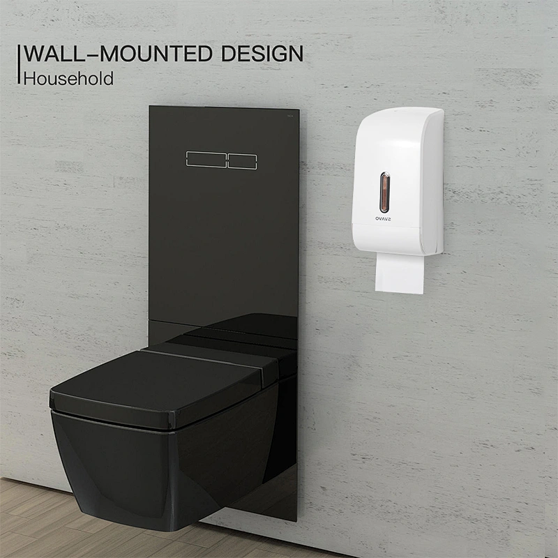 Wall Mounted Double Roll Toilet Tissue Paper dispenser
