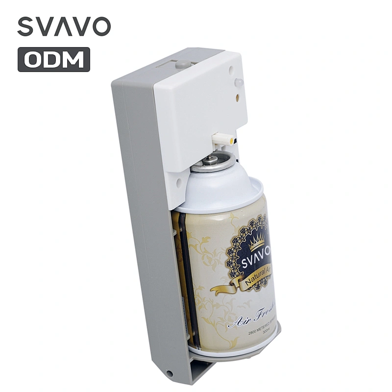 SVAVO Bathroom Toilet Hotel Wall Mounted Air Freshener Spray Machine Automatic Room Aerosol Perfume Dispenser