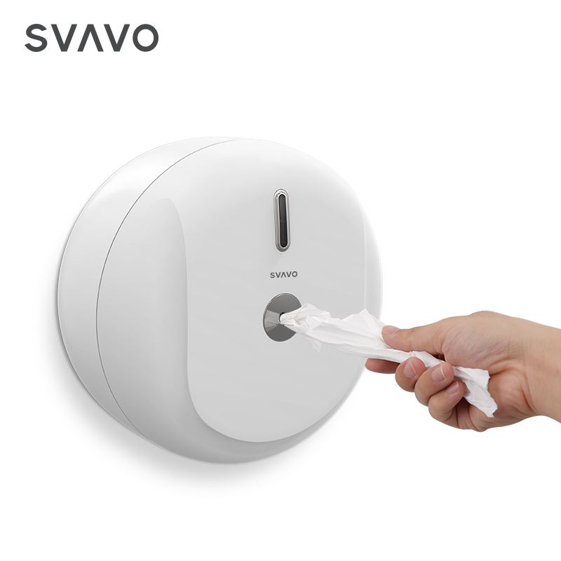 commercial jumbo roll toilet tissue paper dispenser central pull wall-mounted tissue dispenser