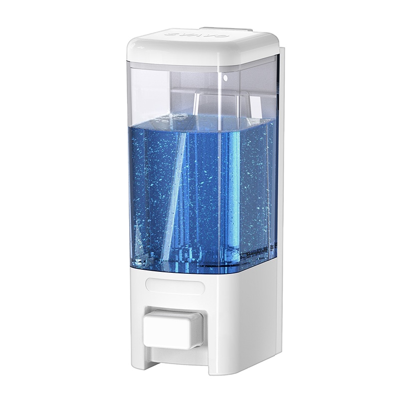 manual soap dispenser wall mounted clear plastic bottle liquid soap dispenser