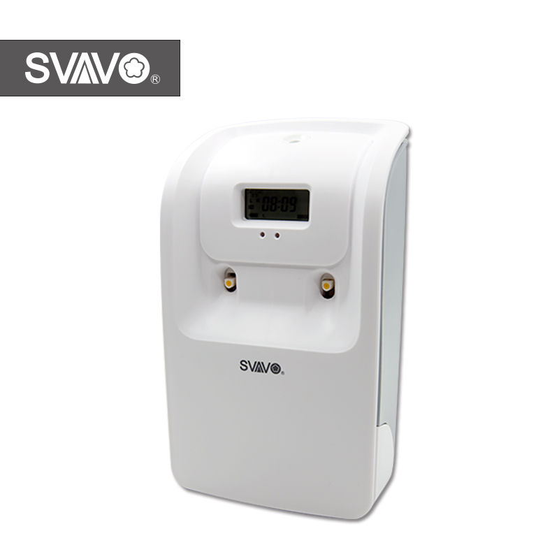 OEM Wall mounted AA battery operated 300ml refillable fragrance automatic spray hand aerosol sanitizer dispenser