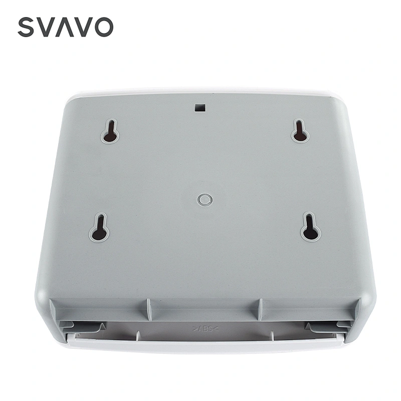 Wall-Mounted Commercial Paper Towel Dispenser White  Bathroom Hand Towel Dispenser with Lock Design Large Capacity C-fold
