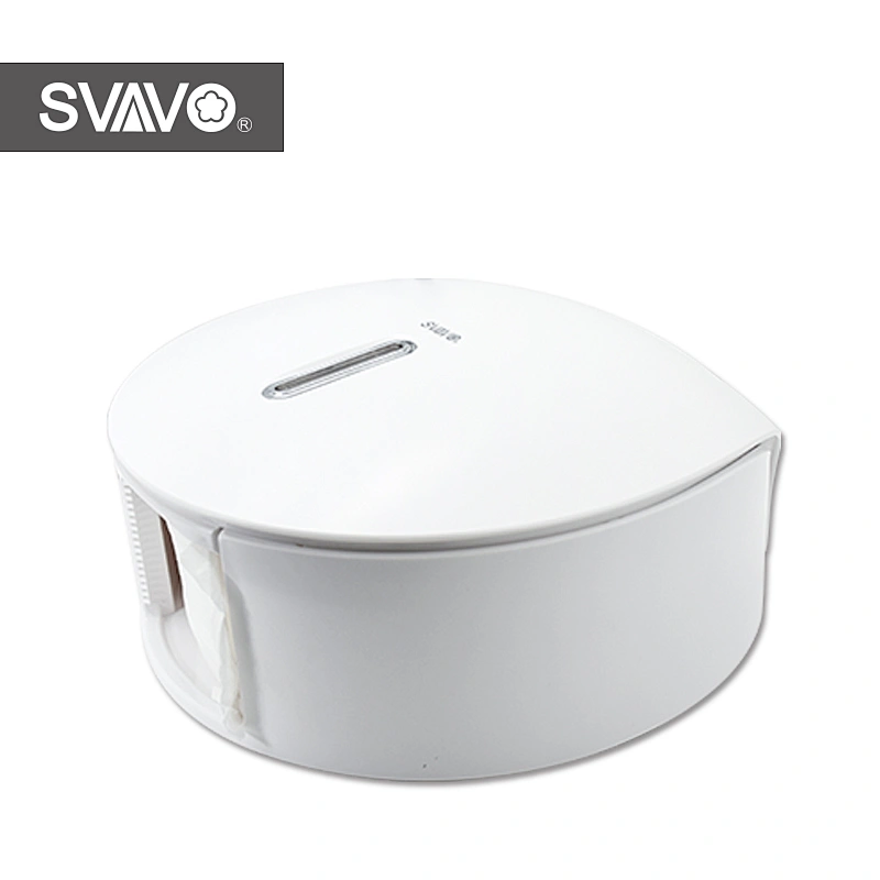 SVAVO Jumbo Roll Paper Towel Dispenser Holder Visible Window Kitchen Roll Paper Towel Holder for Bathroom with Locking