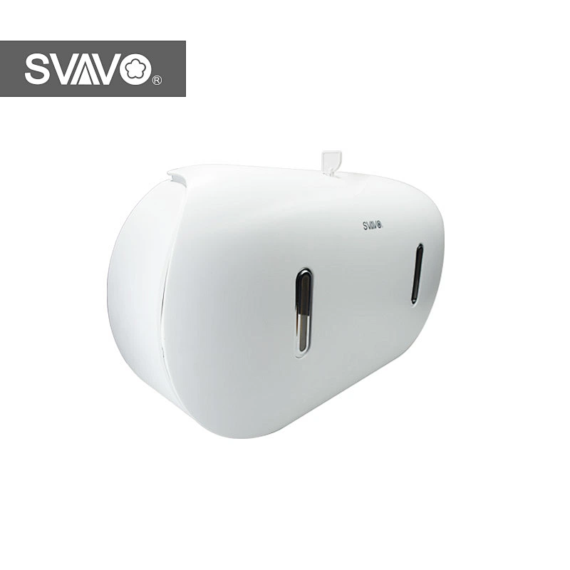 Jumbo Dual Twin Tissue Roll Toilet Paper Dispenser