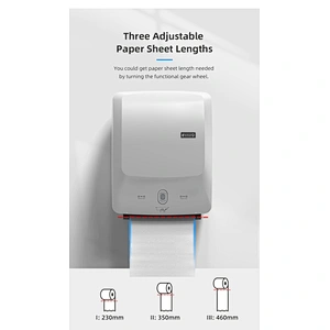 Sensor Paper Dispenser Touchless Hand Free Motion Activated Automatic Sensor Toilet Tissue Roll Paper Dispenser