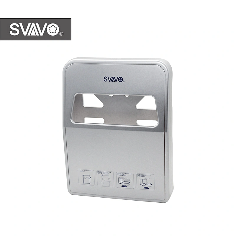 Washroom Toilet Seat Pad Paper Holder Tissue Dispenser