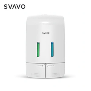 2022 Fashion Hot New Refillable Abs Manual Kitchen Dual Soap Dispenser Manual Hand Sanitizer Dispenser