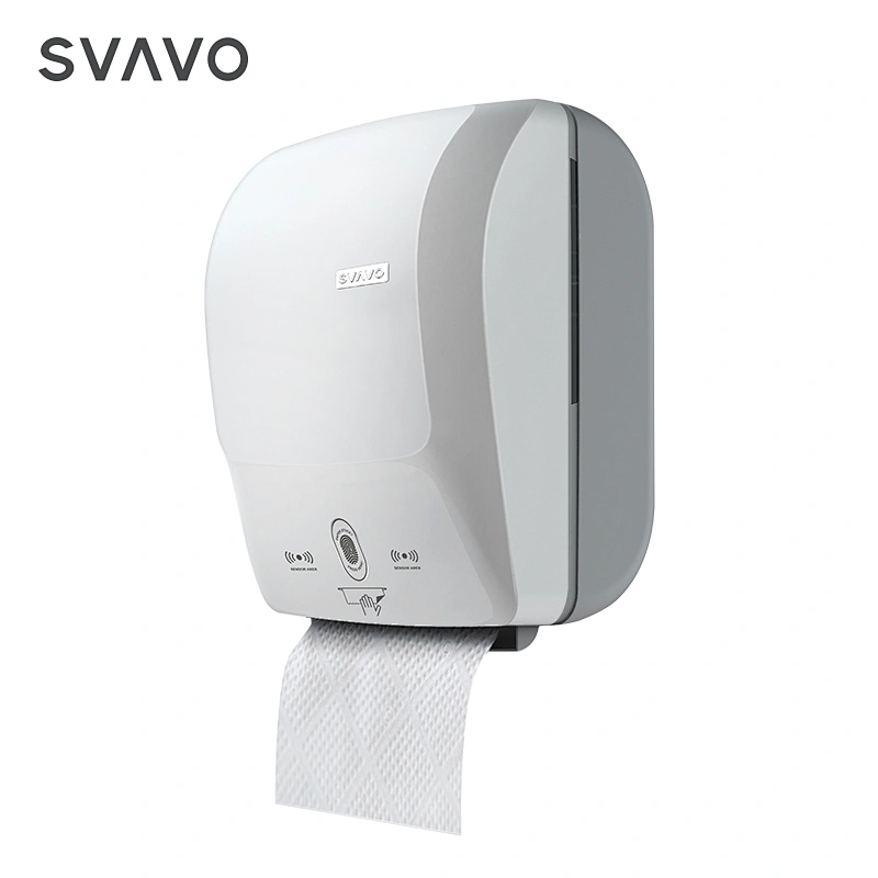 New Arrival High Quality Automatic Sensor Toilet Tissue Auto Cut Paper Dispenser Wall Mounted OEM & Distribute Industrial 100pcs